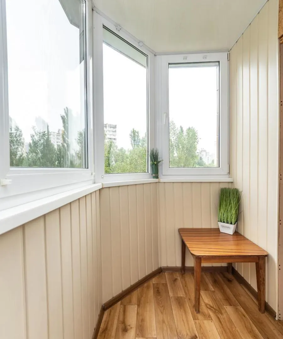 2 Rooms Apartment Near Metro Teremky Kiev Ucrânia